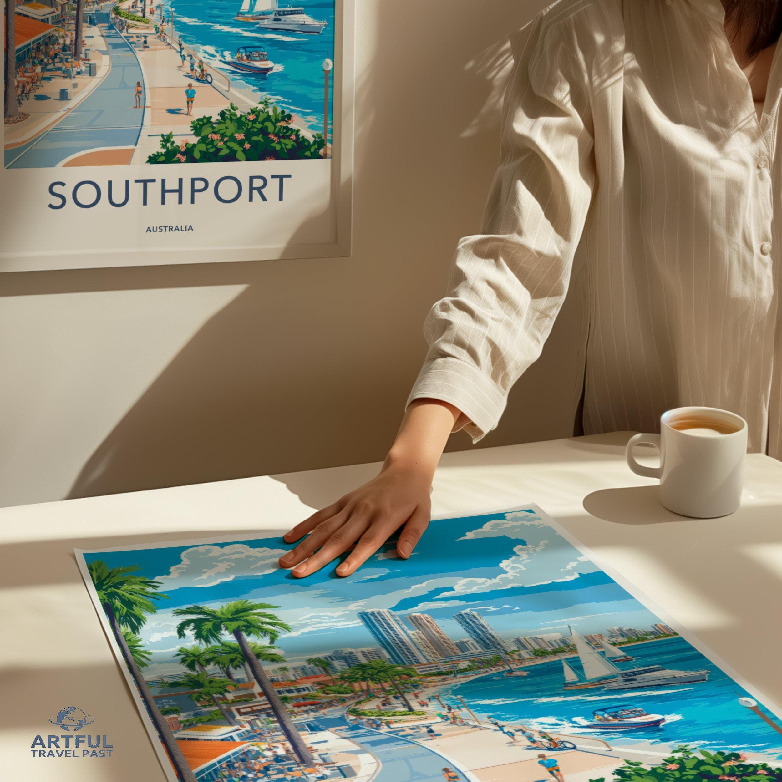 Southport Poster - Australia Wall Art