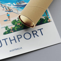 Southport Poster - Australia Wall Art