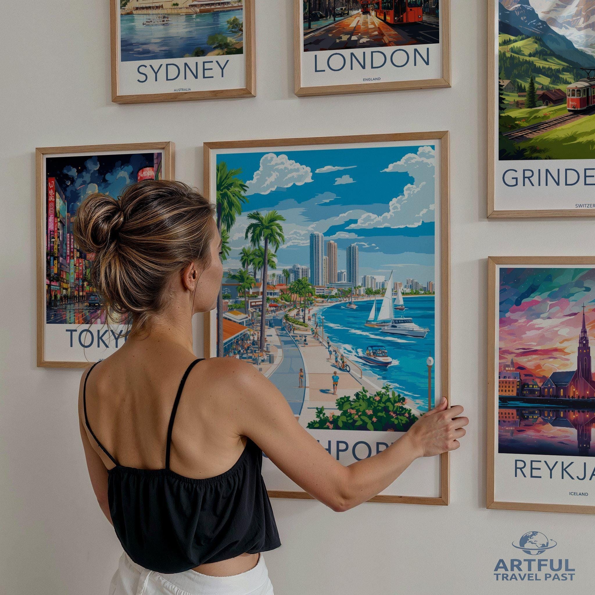 Southport Poster - Australia Wall Art