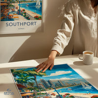 Southport Poster - Australia Wall Art