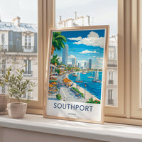 Southport Poster - Australia Wall Art