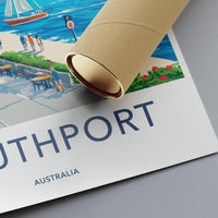 Southport Poster - Australia Wall Art