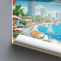 Southport Poster - Australia Wall Art