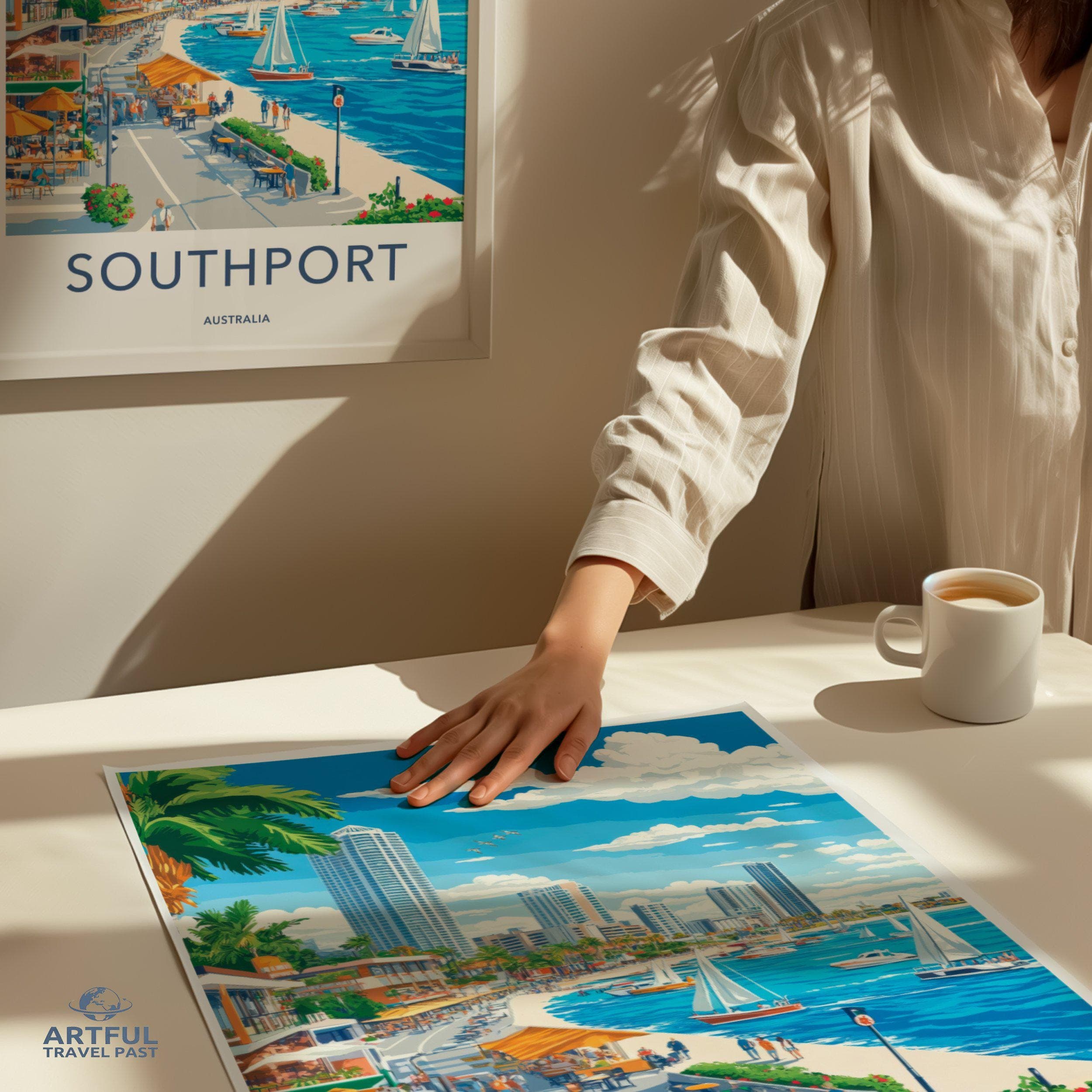 Southport Poster - Australia Wall Art