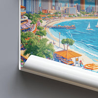 Southport Poster - Australia Wall Art