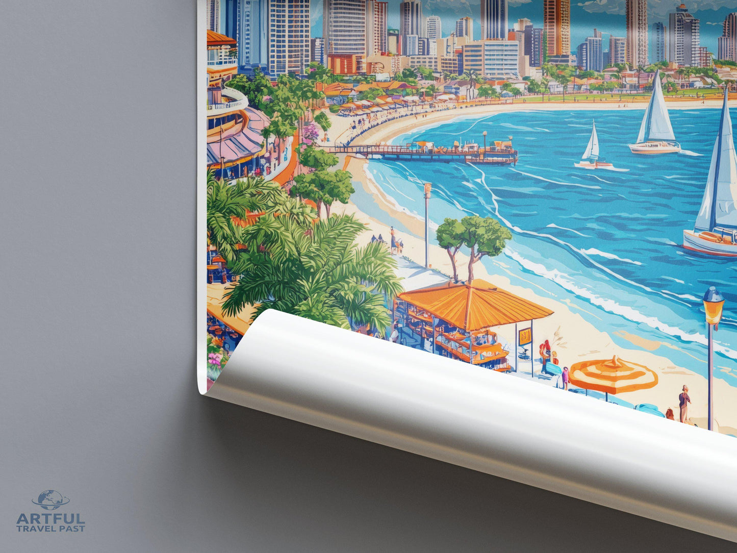 Southport Poster - Australia Wall Art