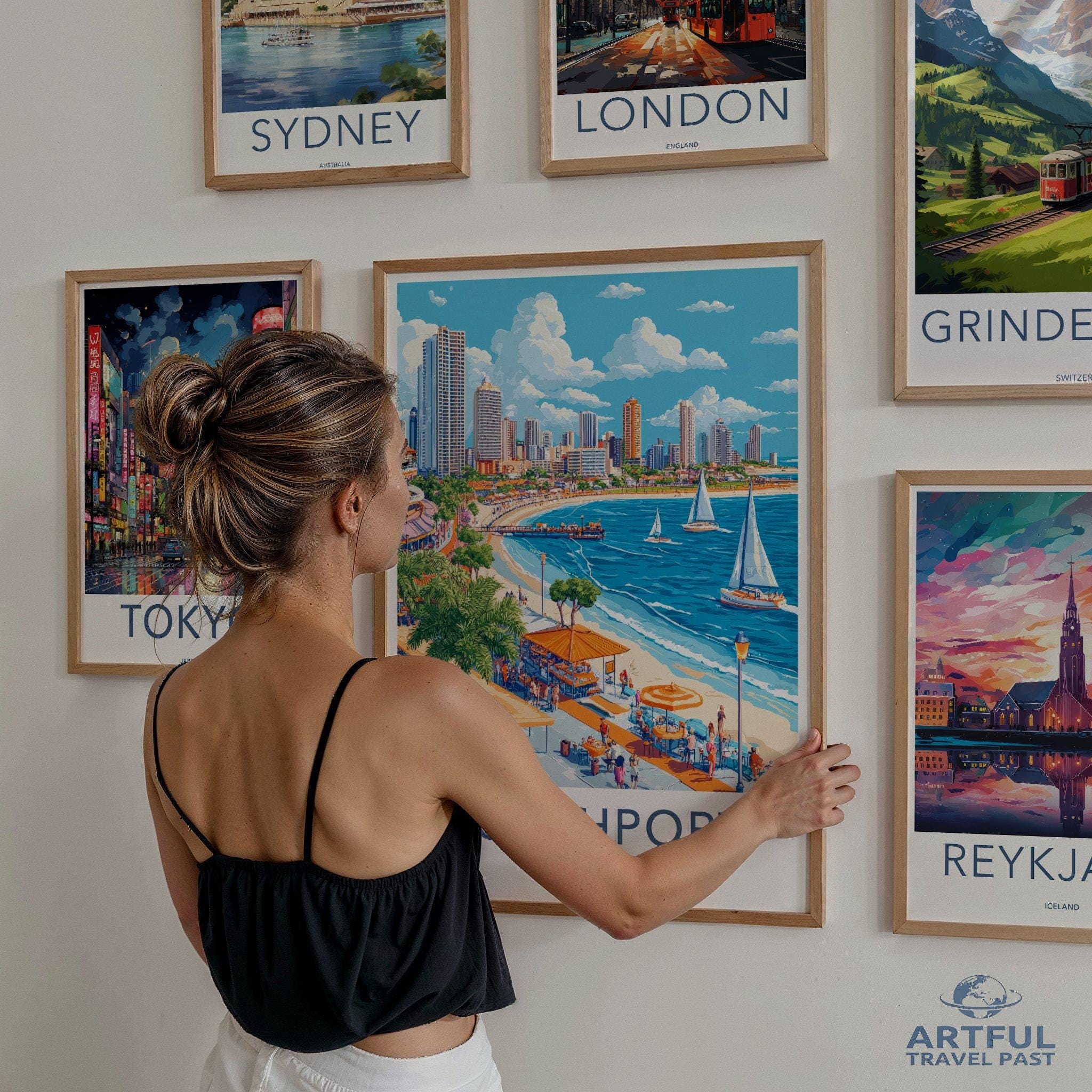 Southport Poster - Australia Wall Art