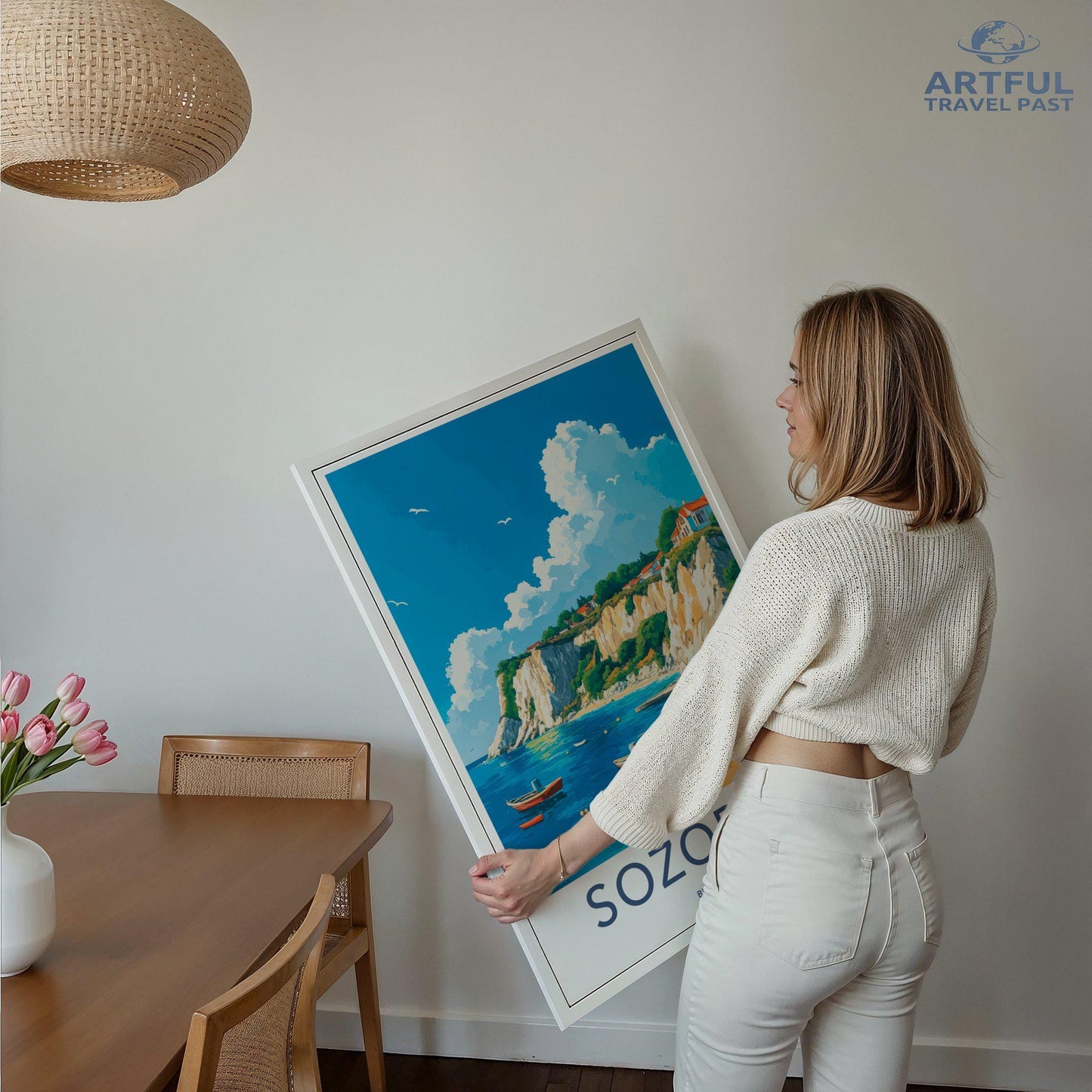 Sozopol Poster | Bulgaria Wall Art | Europe Decor