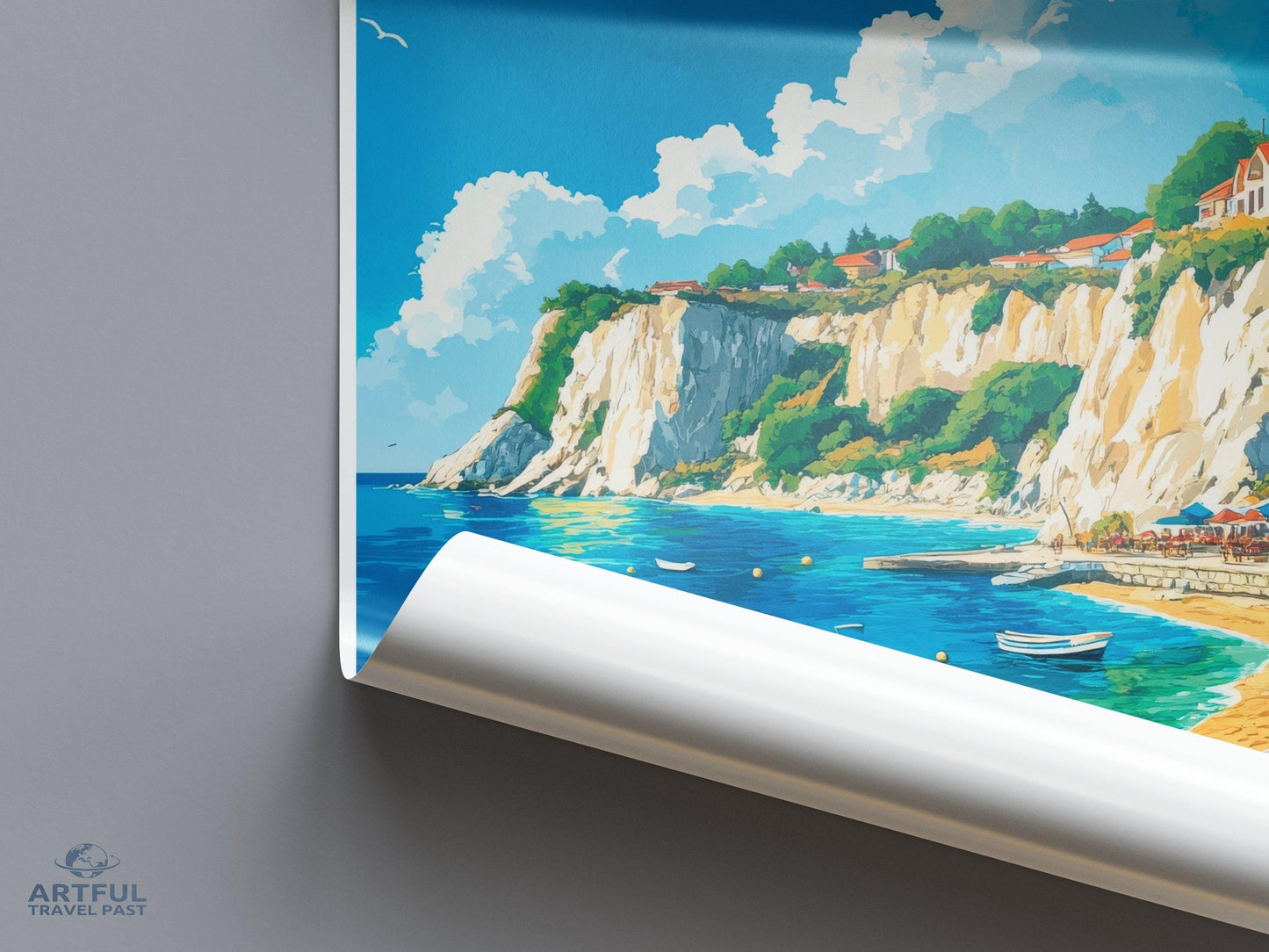 Sozopol Poster | Bulgaria Wall Art | Europe Decor