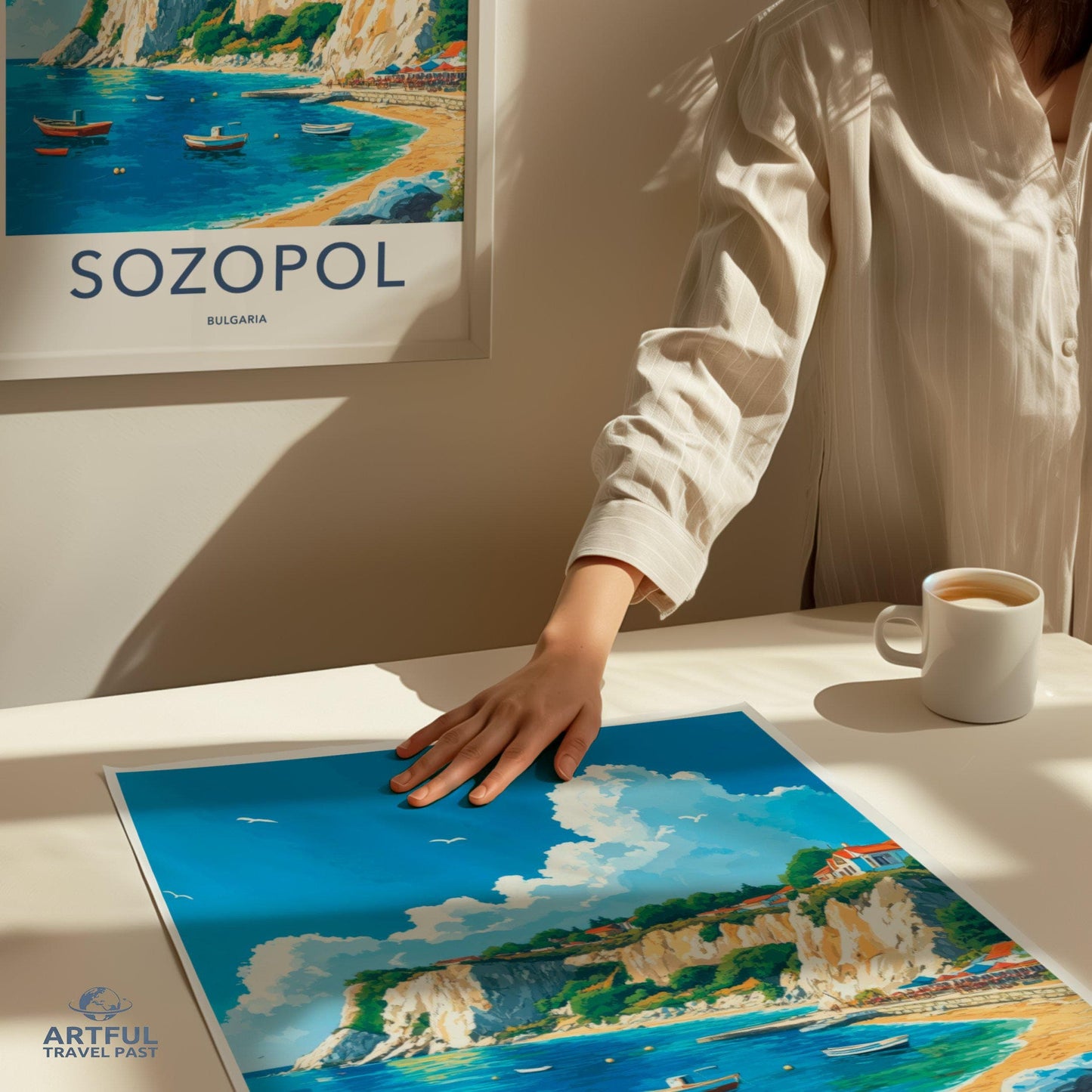 Sozopol Poster | Bulgaria Wall Art | Europe Decor