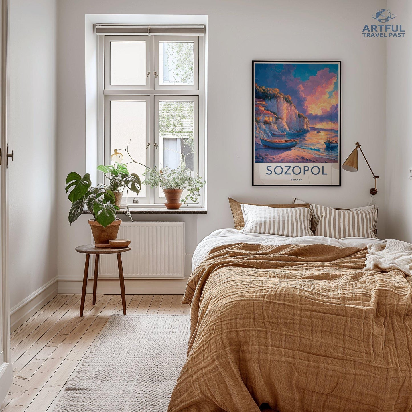 Sozopol Poster | Bulgaria Wall Art | Europe Decor
