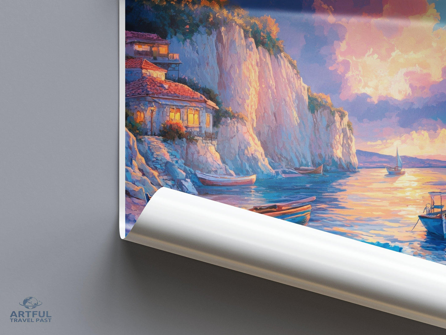 Sozopol Poster | Bulgaria Wall Art | Europe Decor