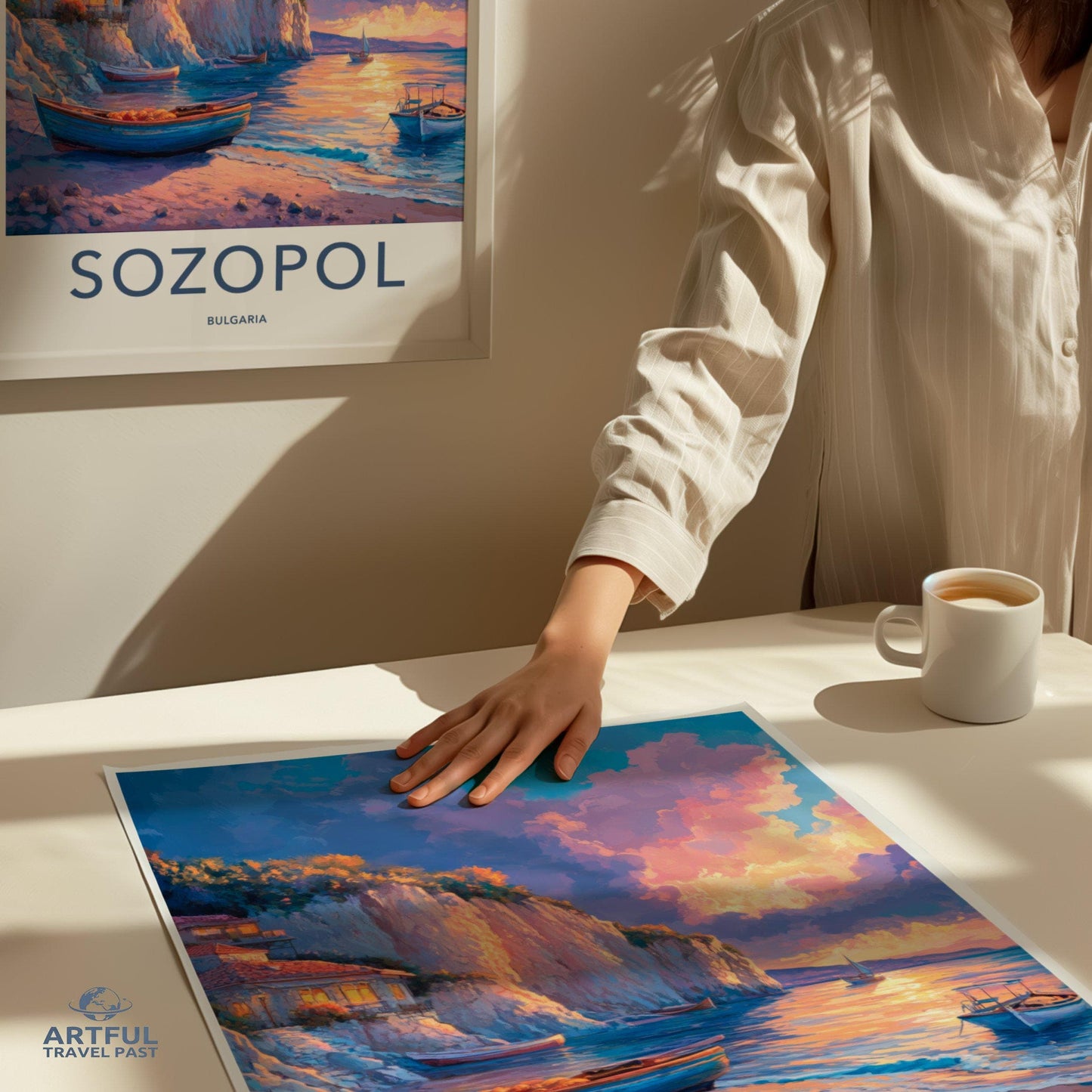 Sozopol Poster | Bulgaria Wall Art | Europe Decor