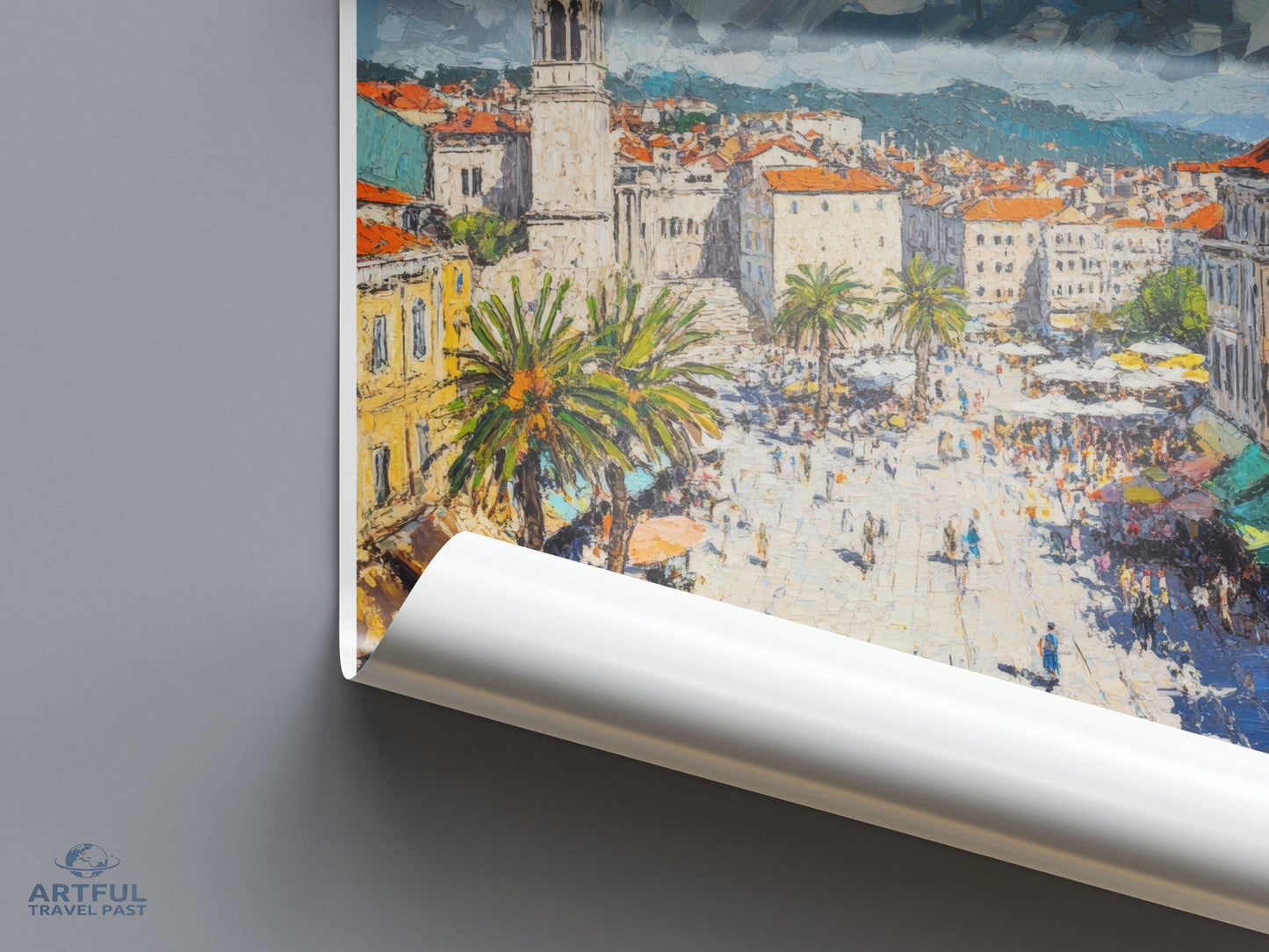 Split Poster - Croatia Wall Art