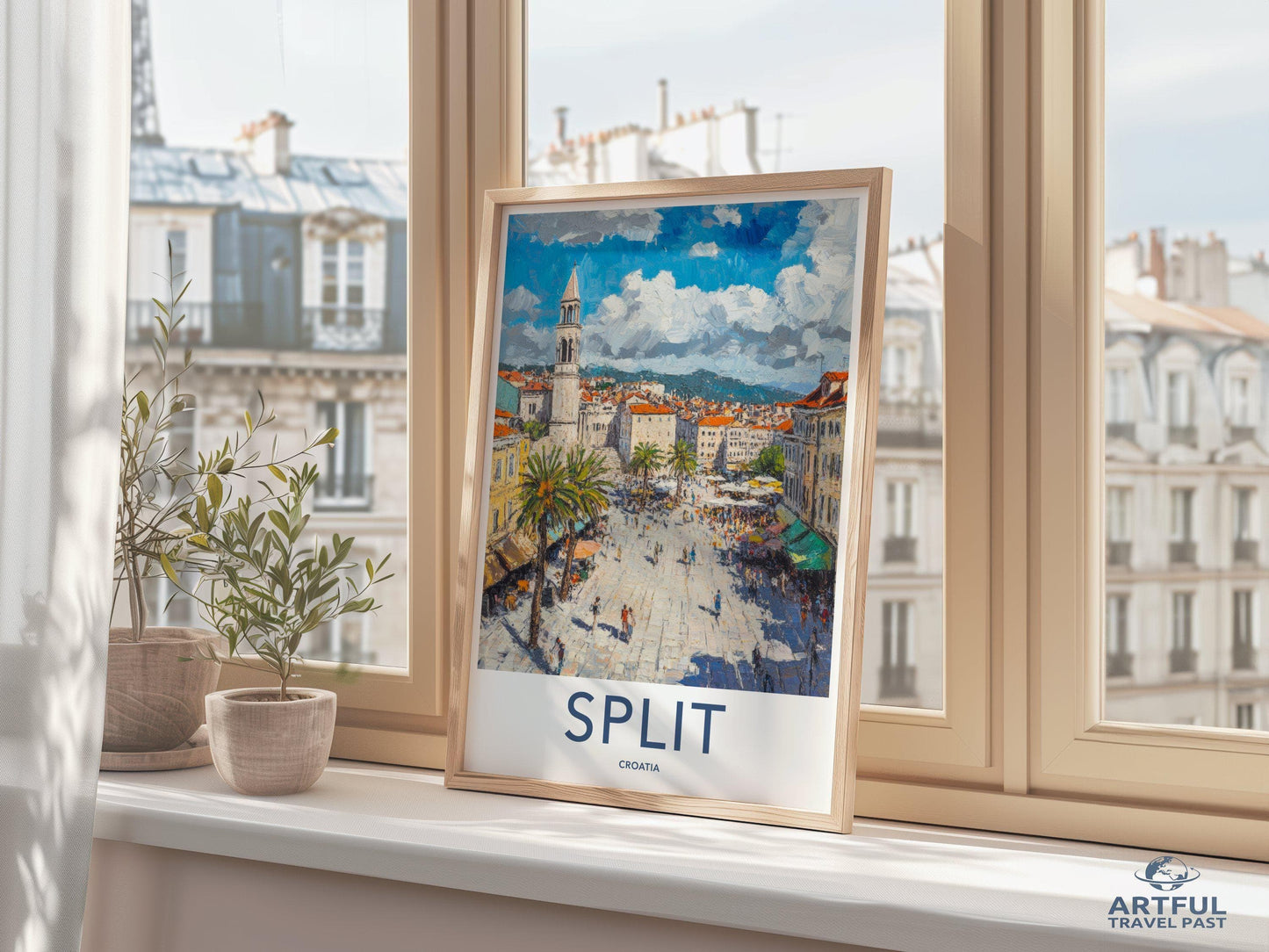 Split Poster - Croatia Wall Art
