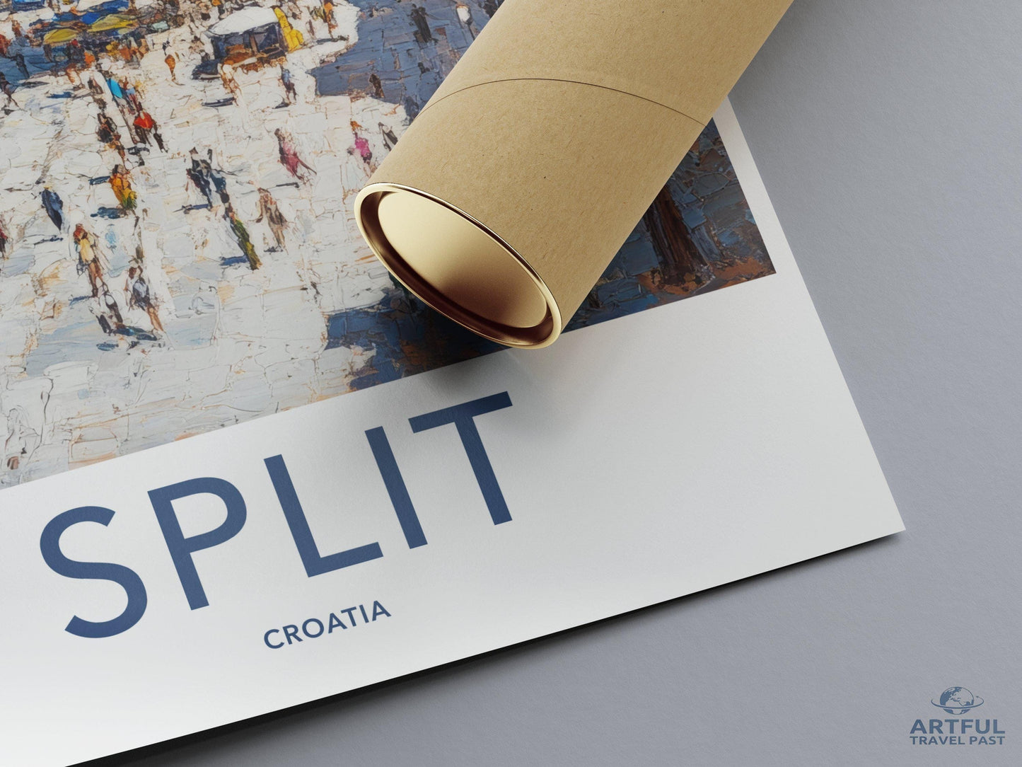 Split Poster - Croatia Wall Art