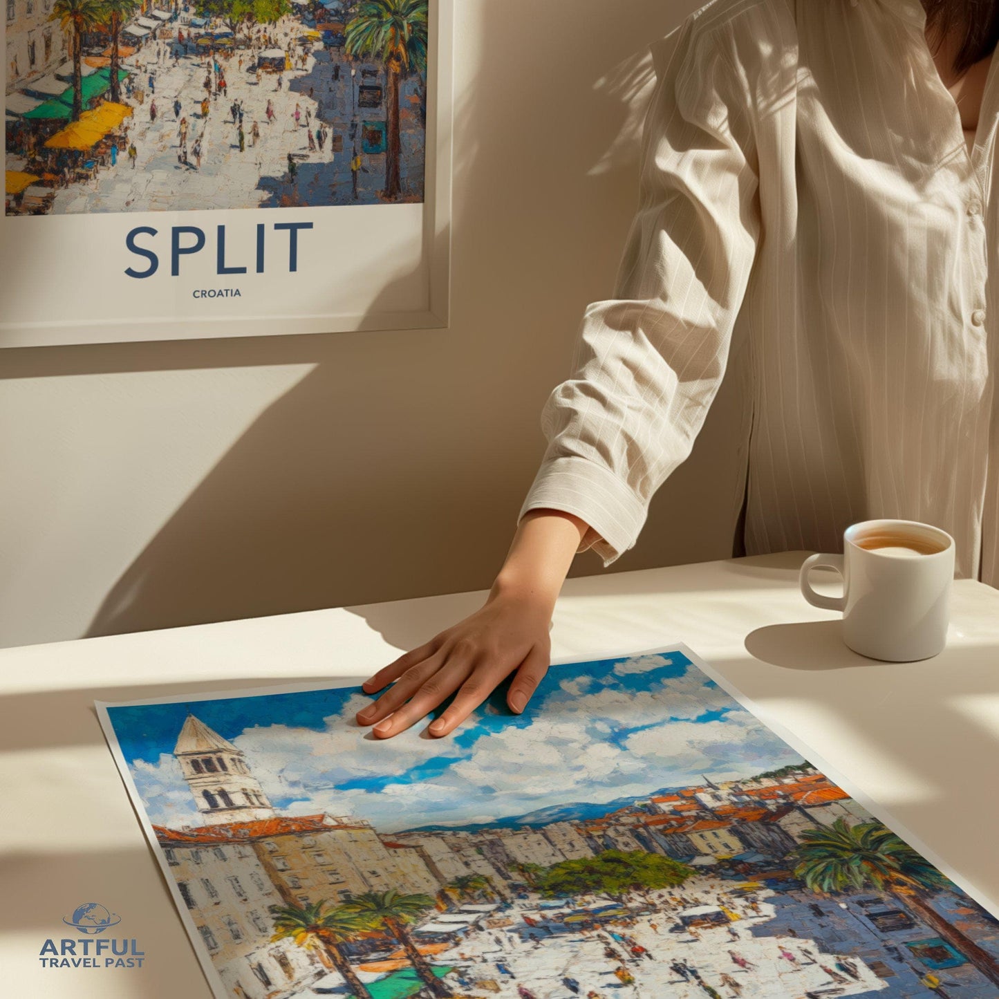 Split Poster - Croatia Wall Art