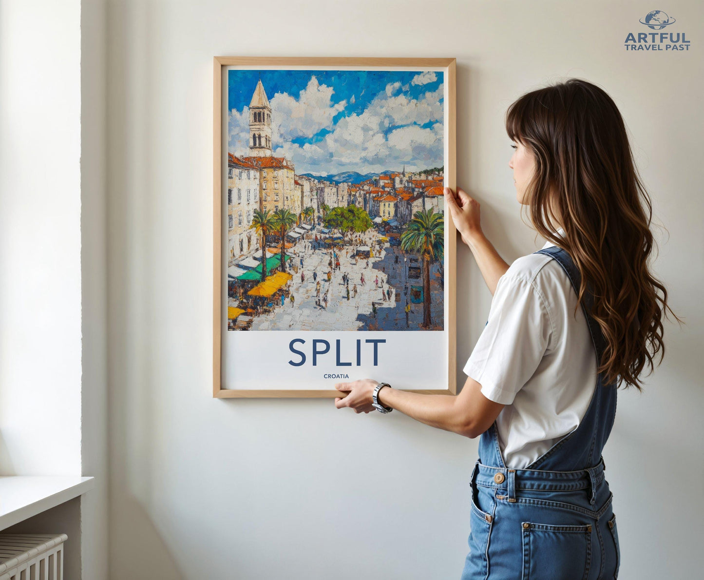 Split Poster - Croatia Wall Art