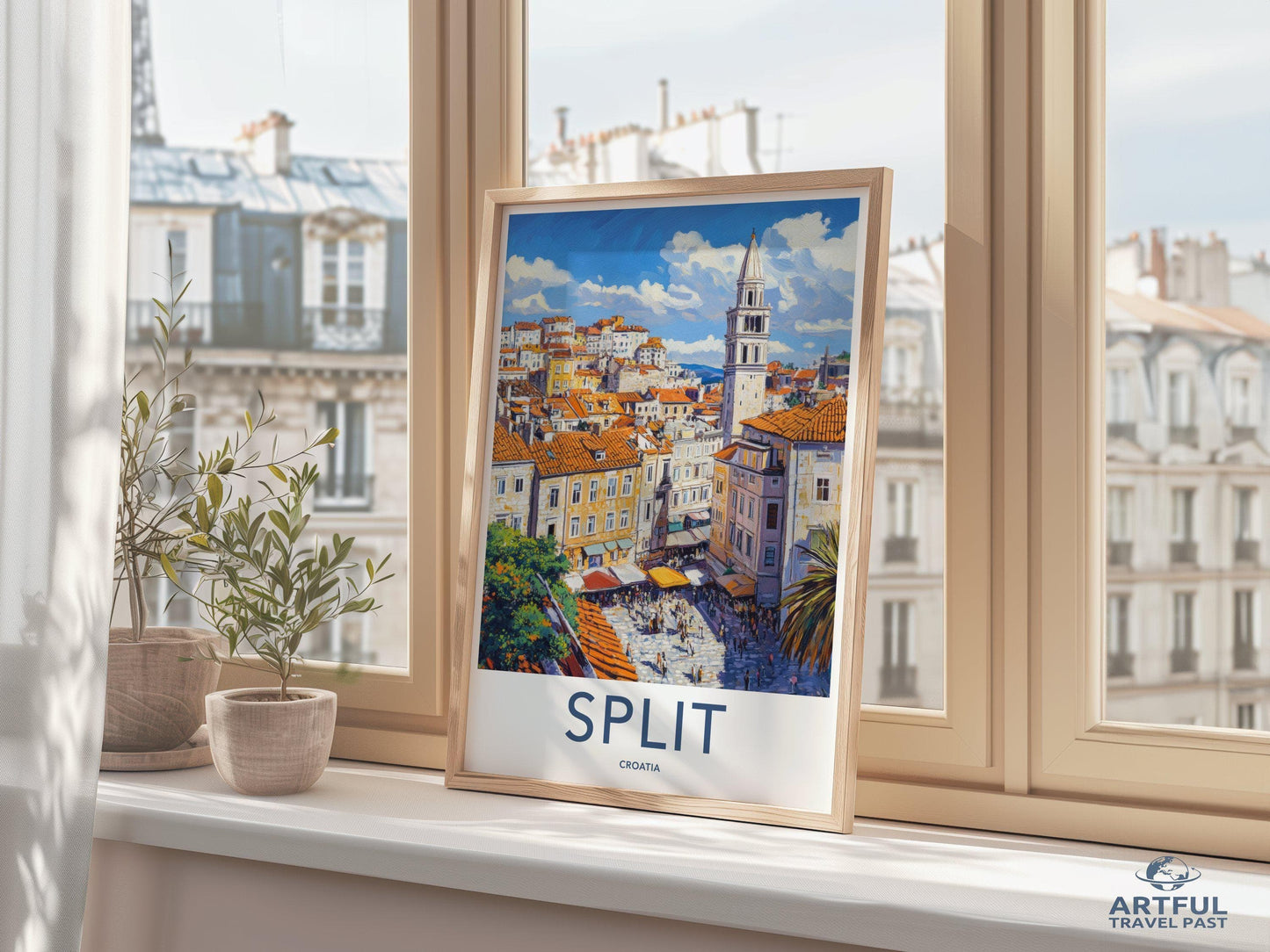 Split Poster - Croatia Wall Art