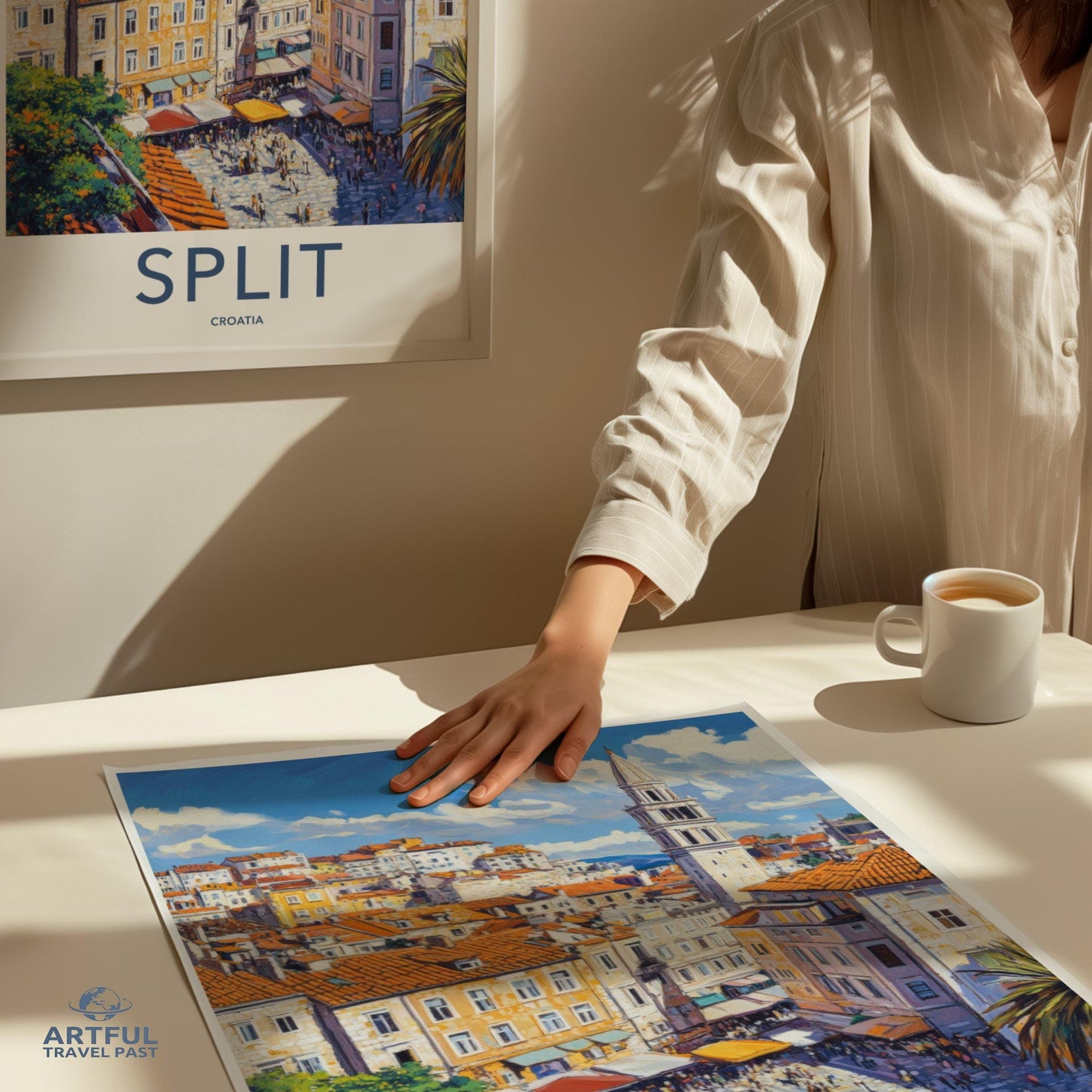 Split Poster - Croatia Wall Art
