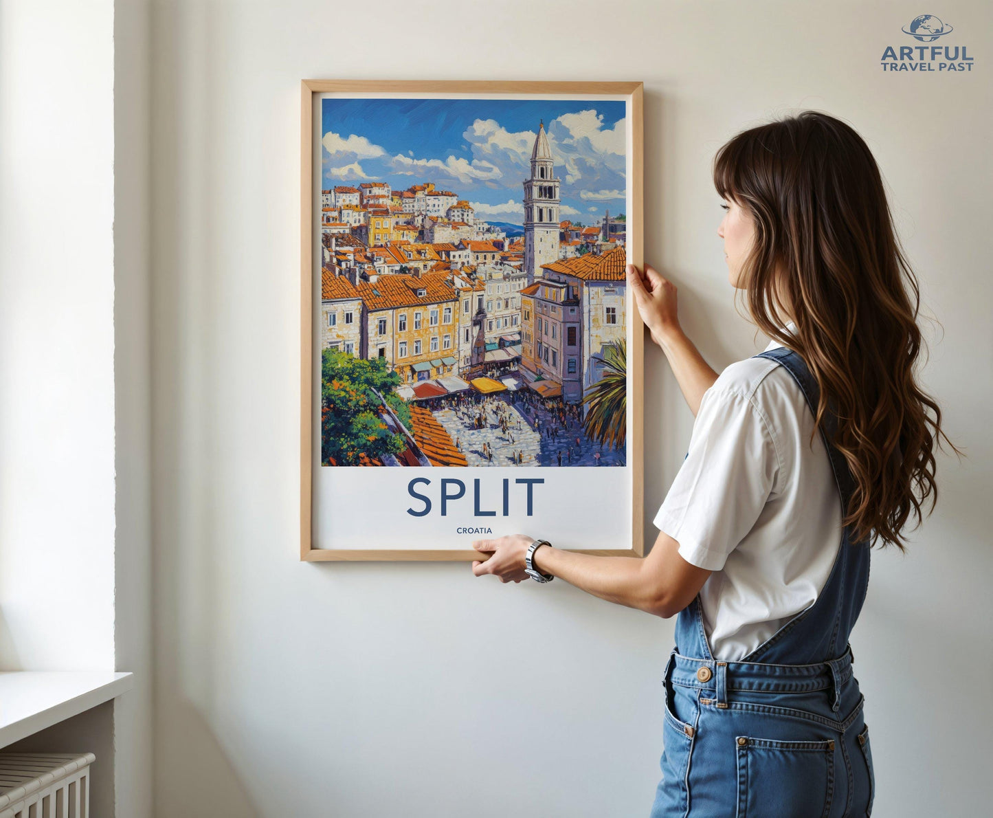Split Poster - Croatia Wall Art