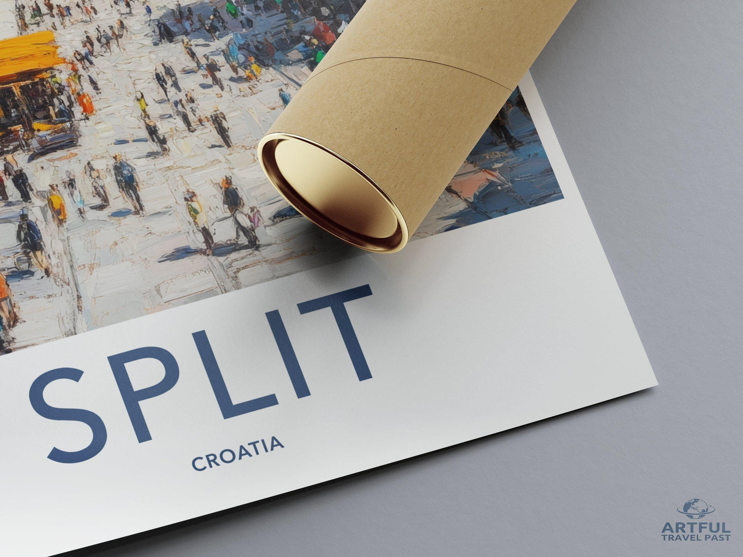Split Poster - Croatia Wall Art