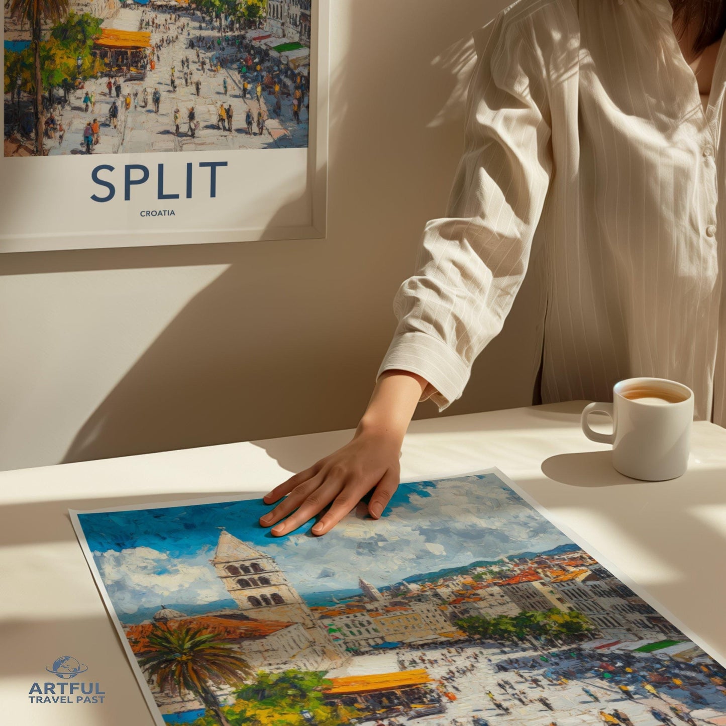 Split Poster - Croatia Wall Art