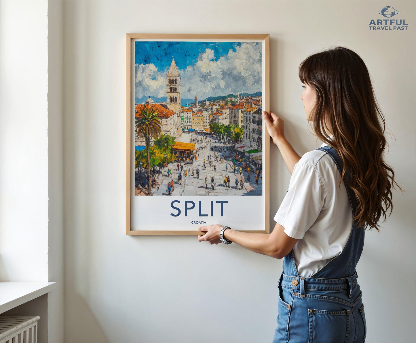 Split Poster - Croatia Wall Art