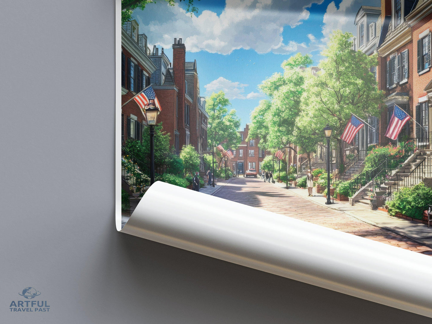 Springfield Poster | Illinois Wall Art | America Decor