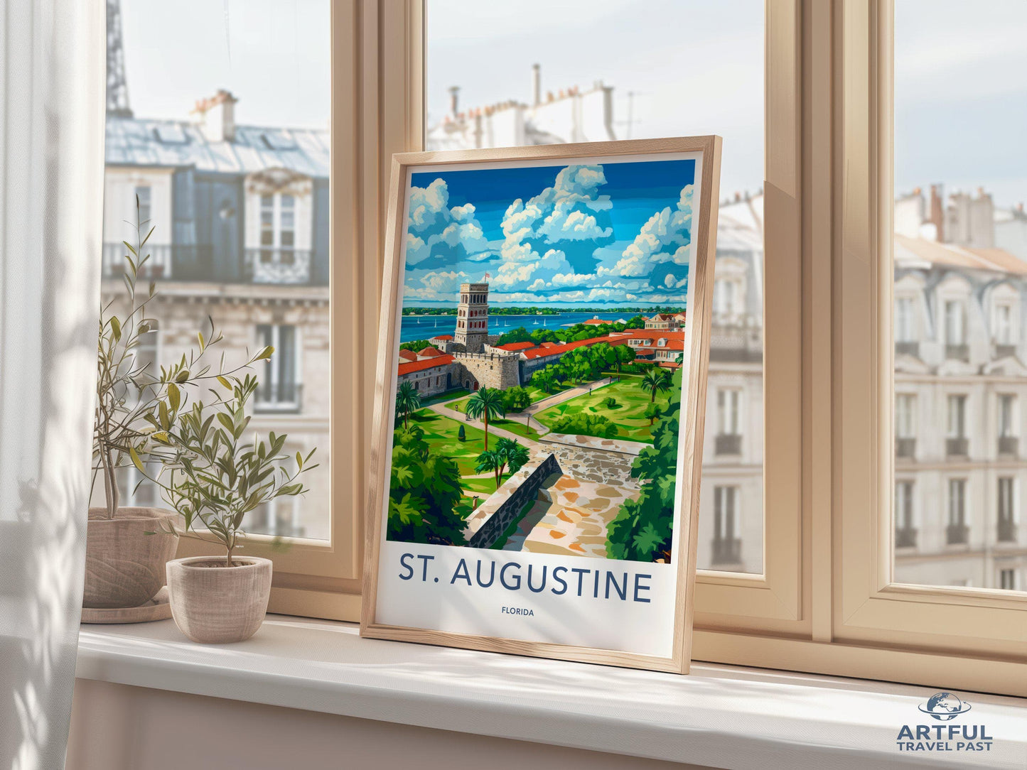 St. Augustine Poster - Florida Wall Art