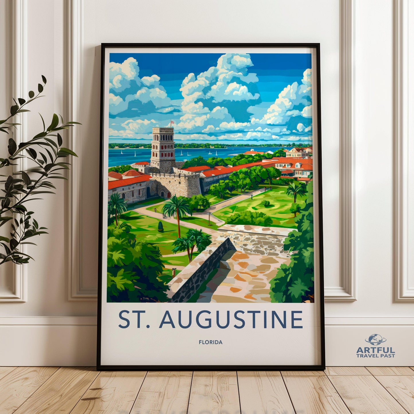 St. Augustine Poster - Florida Wall Art