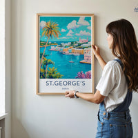 St. George's Poster - Bermuda Wall Art