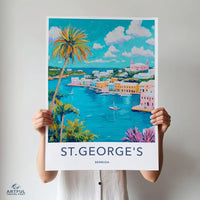 St. George's Poster - Bermuda Wall Art