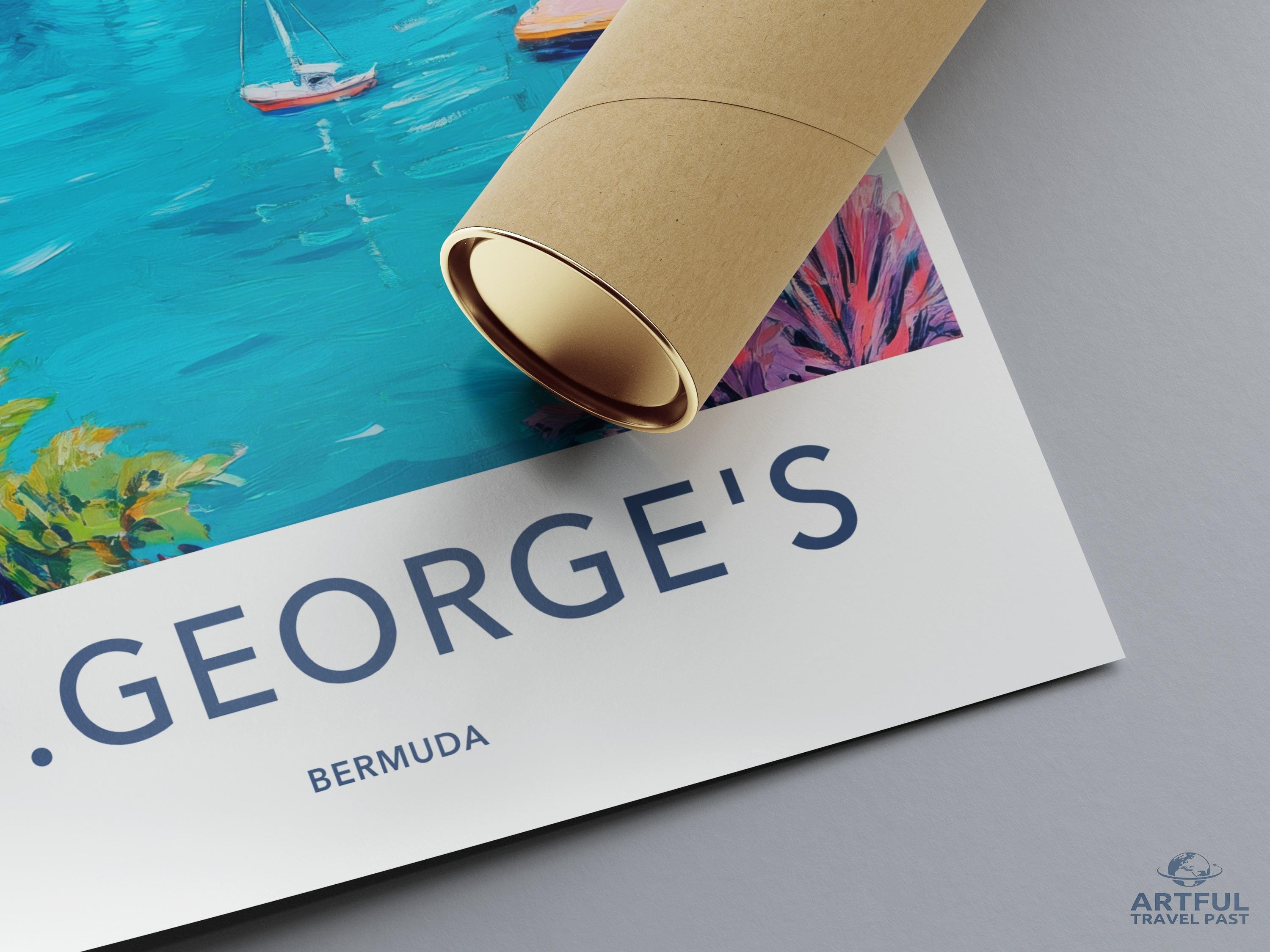 St. George's Poster - Bermuda Wall Art