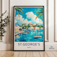 St. George's Poster - Bermuda Wall Art