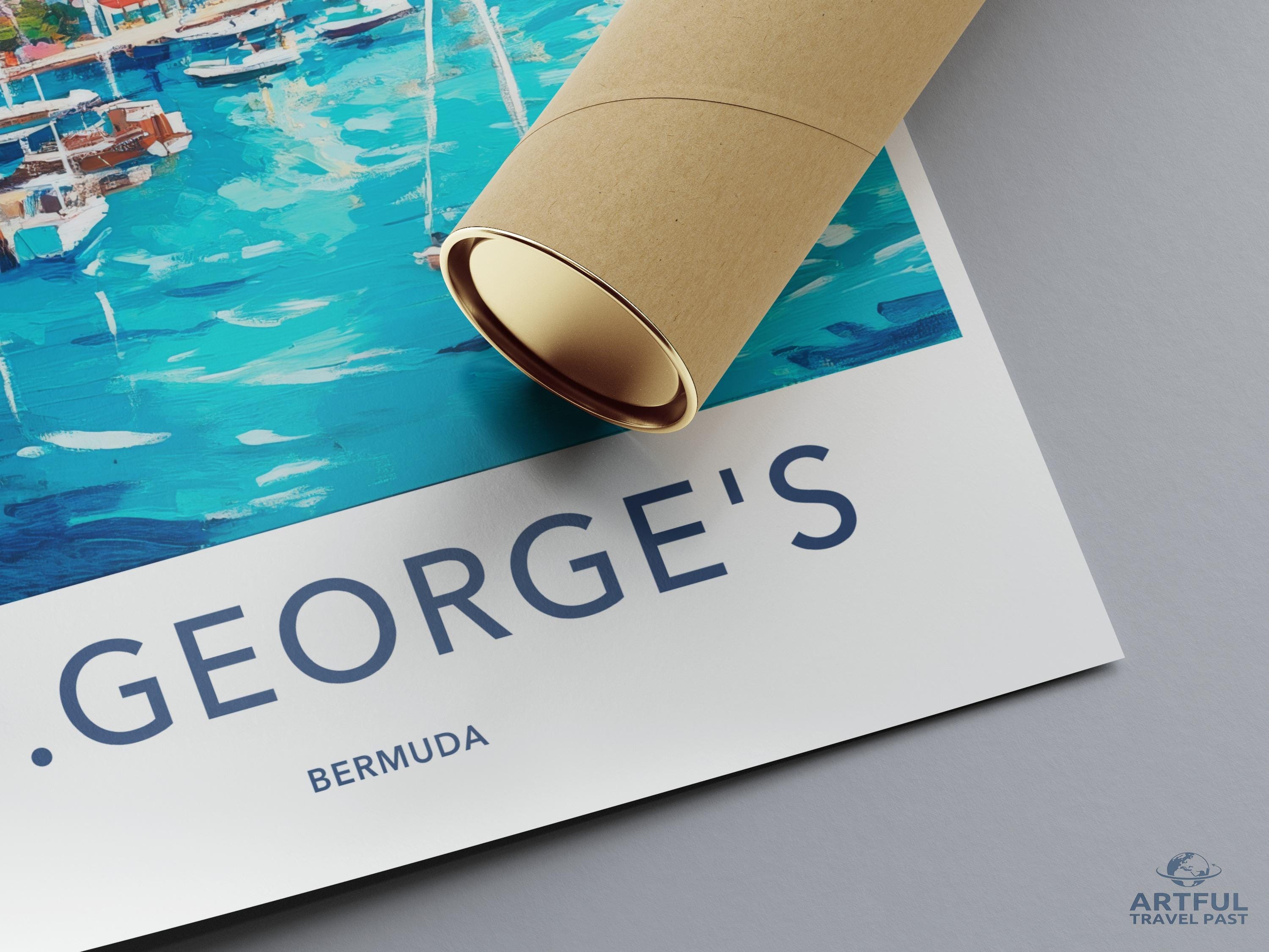 St. George's Poster - Bermuda Wall Art