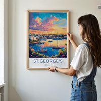 St. George's Poster - Bermuda Wall Art