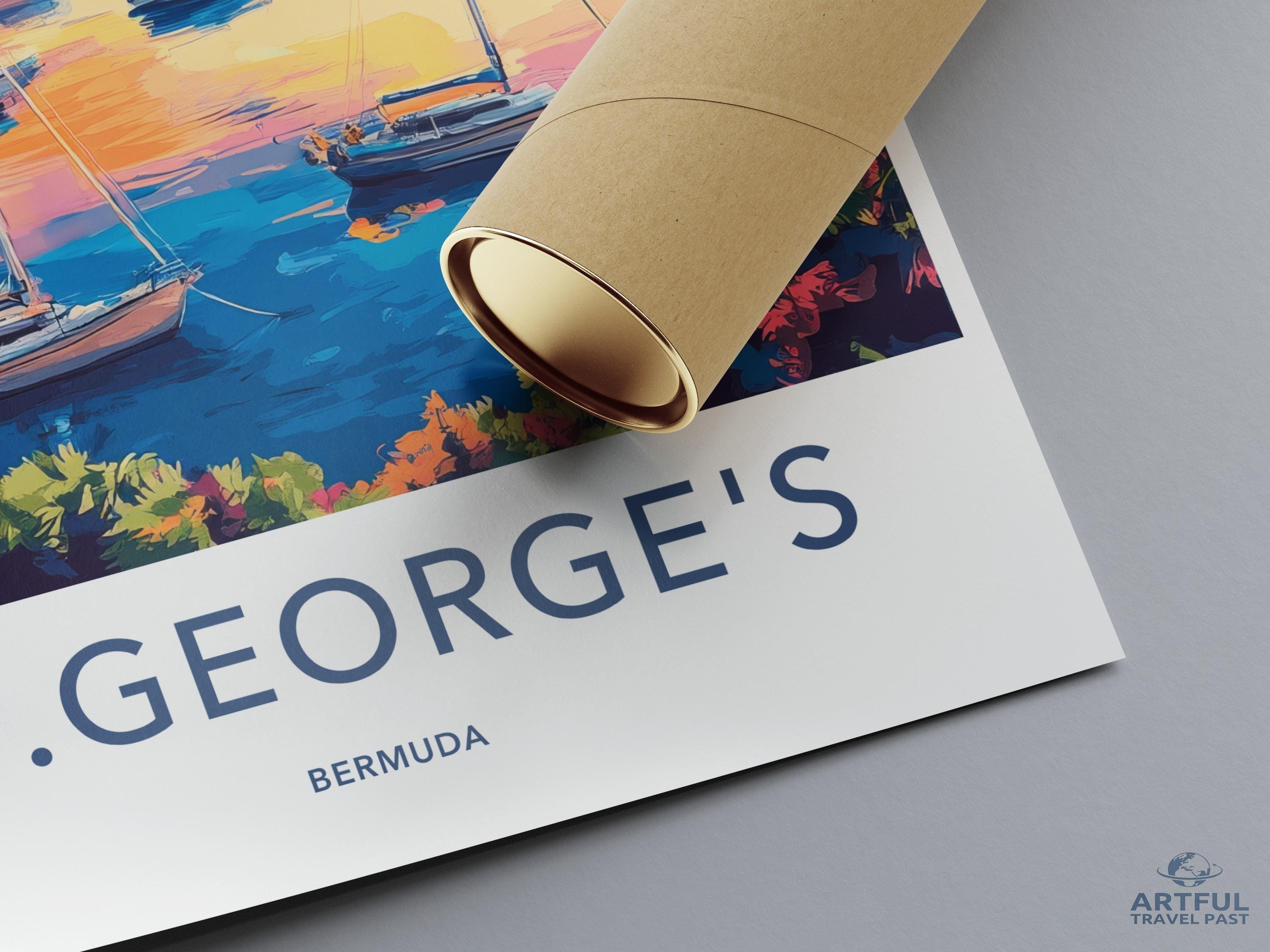 St. George's Poster - Bermuda Wall Art