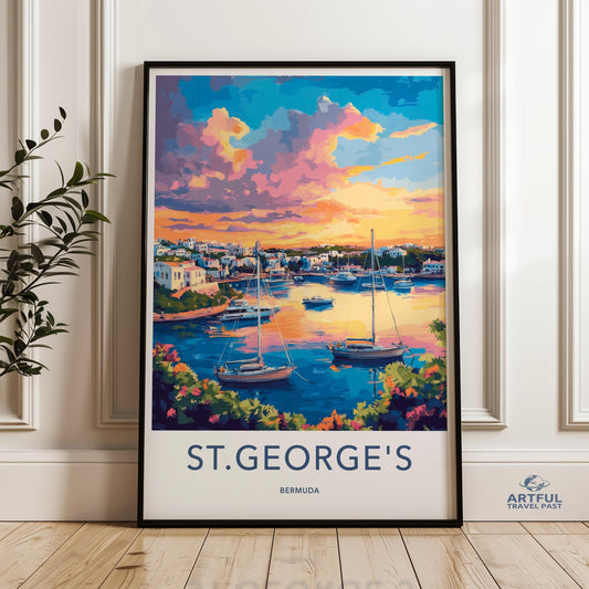 St. George's Poster - Bermuda Wall Art