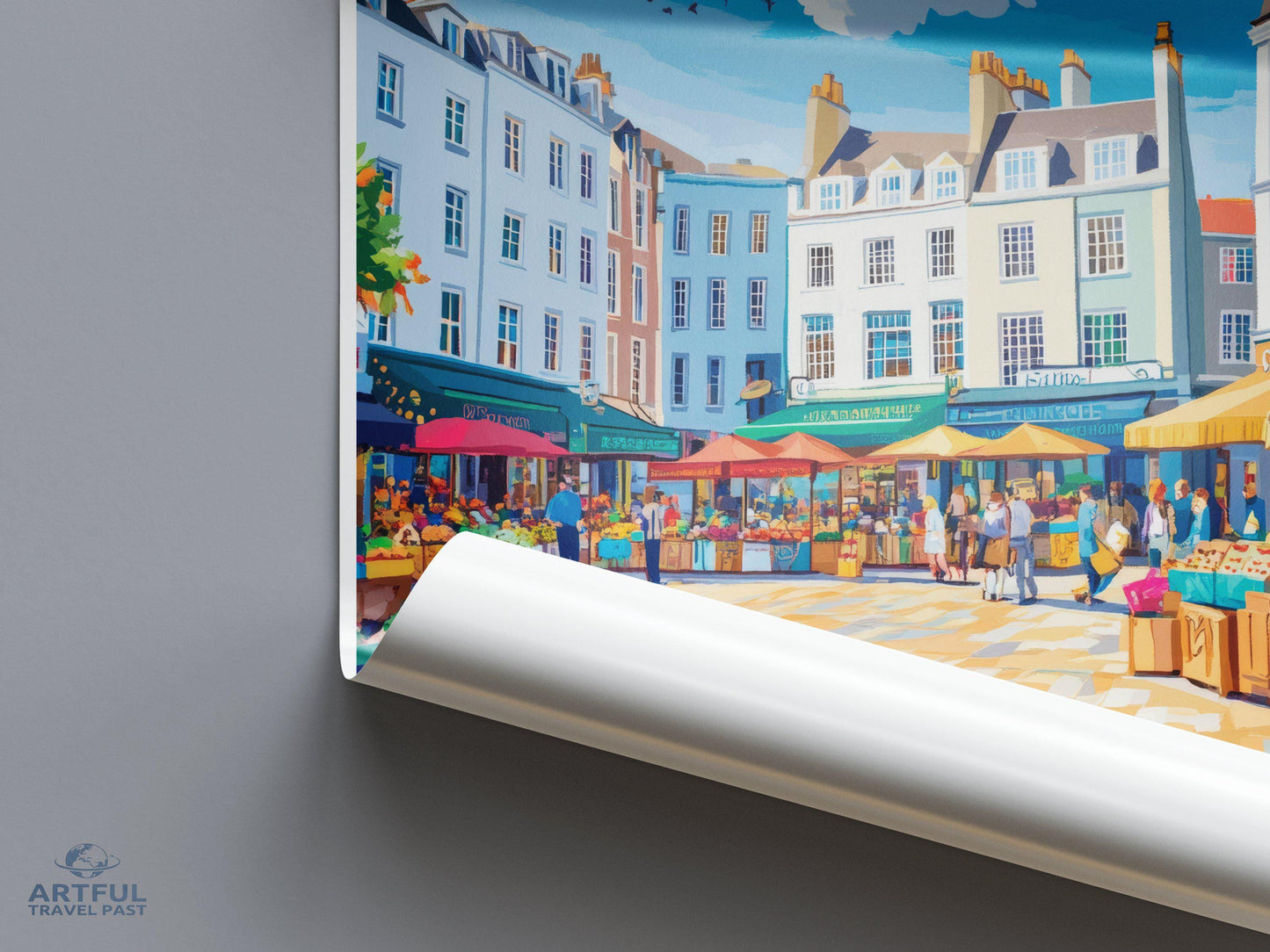 St. Helier Poster - Jersey Wall Art