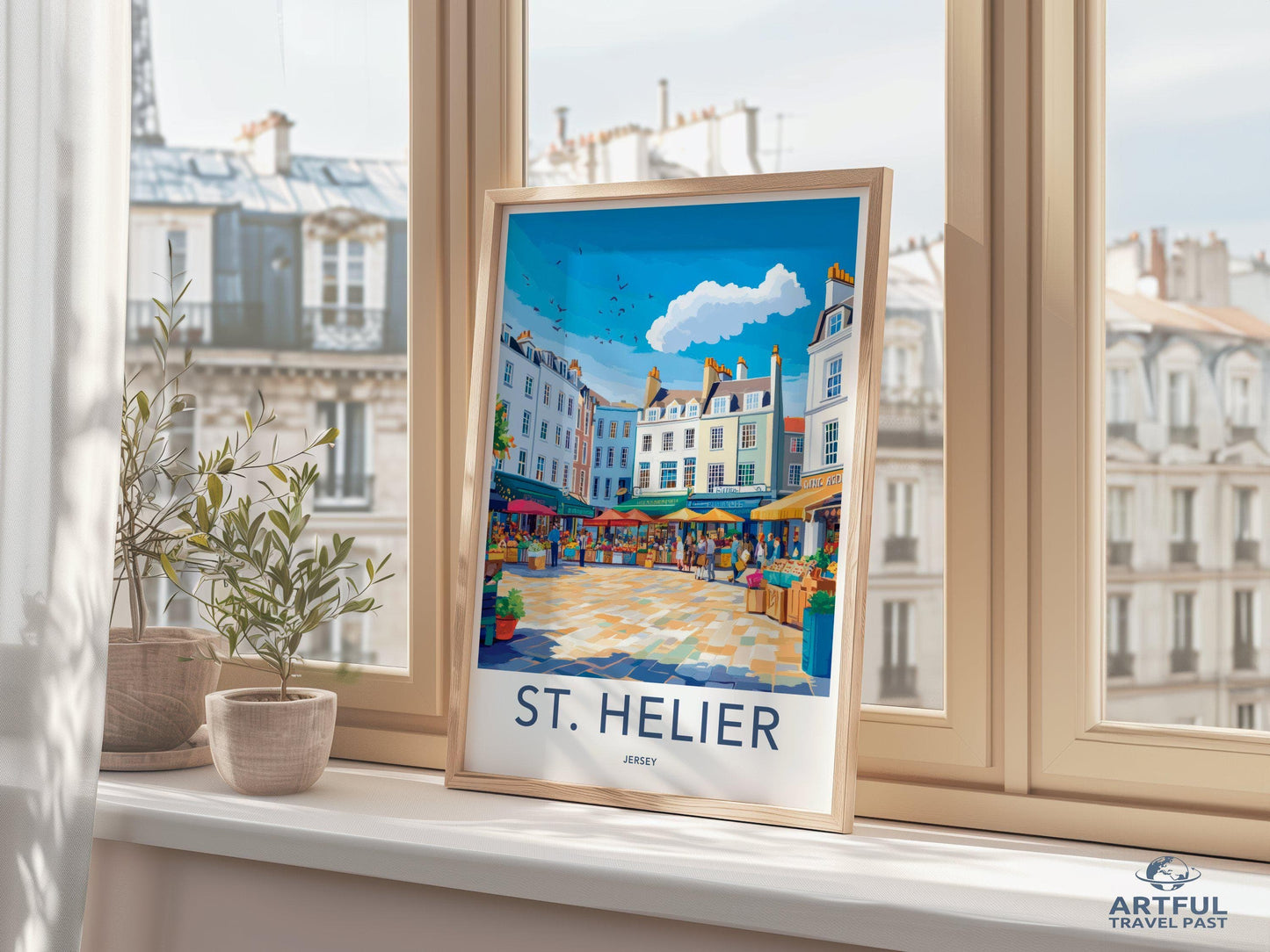 St. Helier Poster - Jersey Wall Art