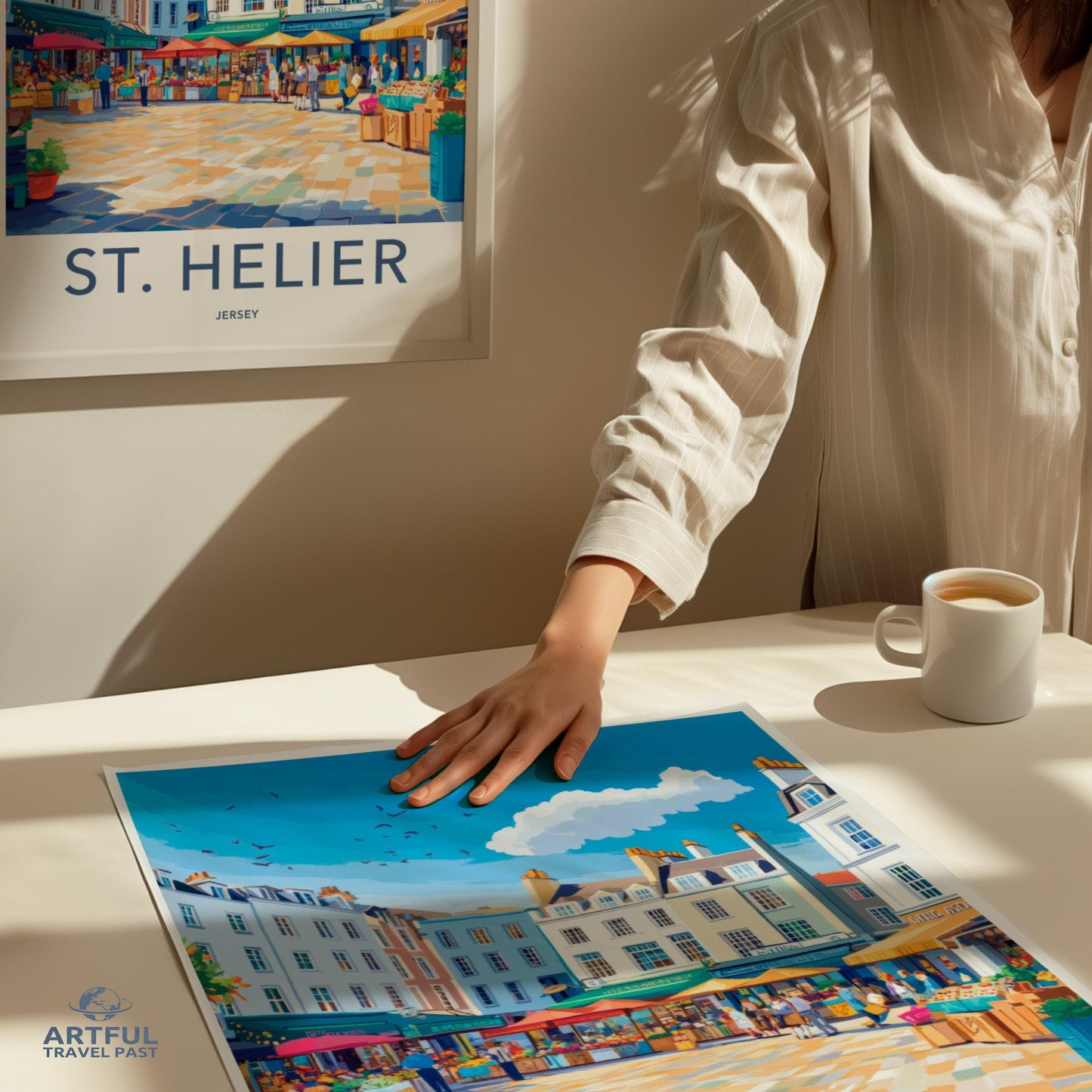 St. Helier Poster - Jersey Wall Art