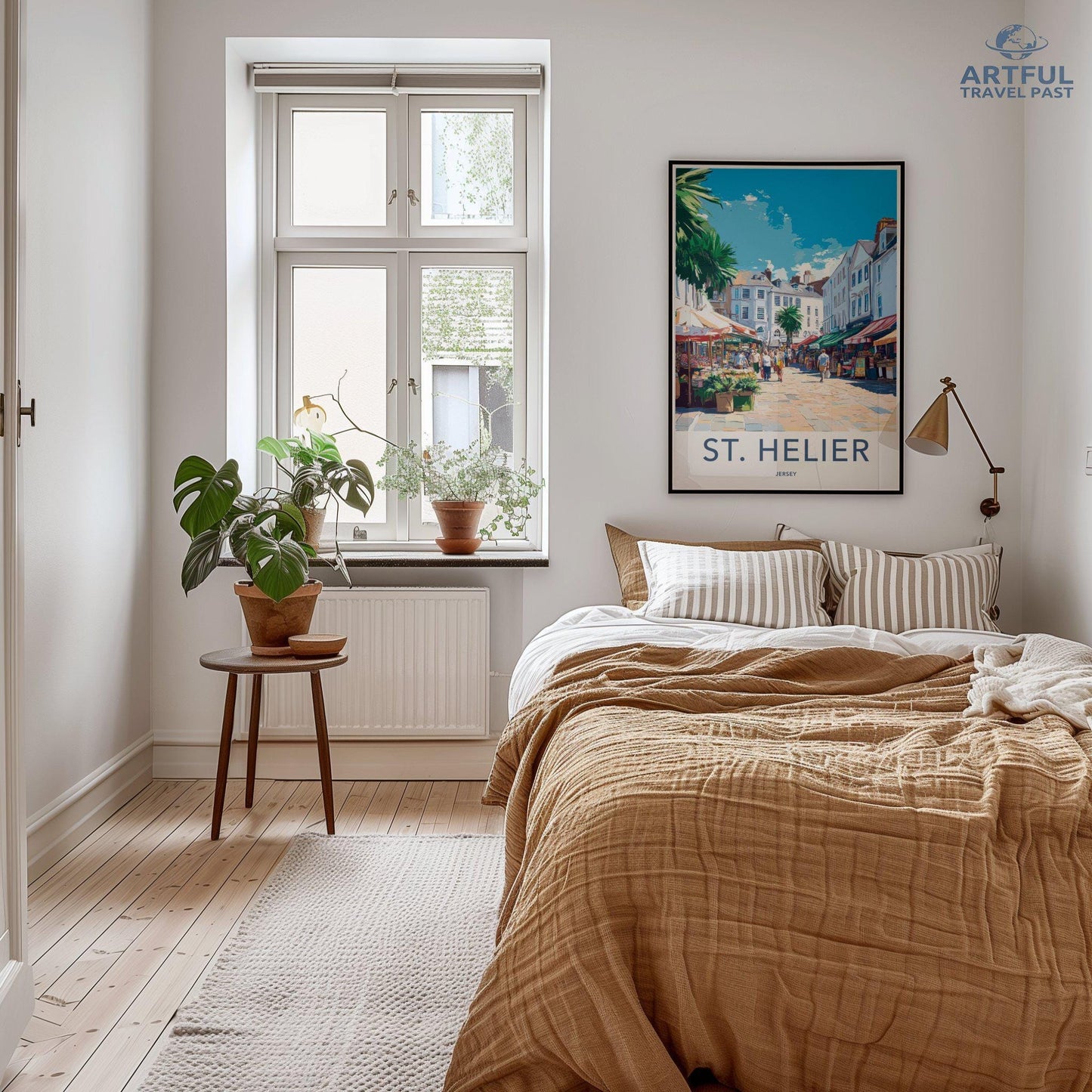 St. Helier Poster | Jersey Wall Art | UK Decor