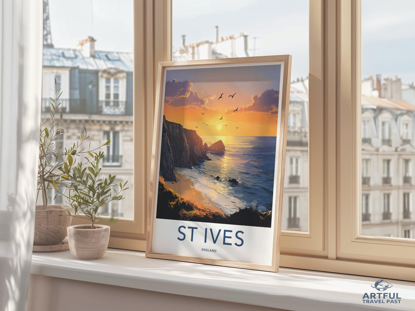 St Ives Poster - Cornwall Wall Art