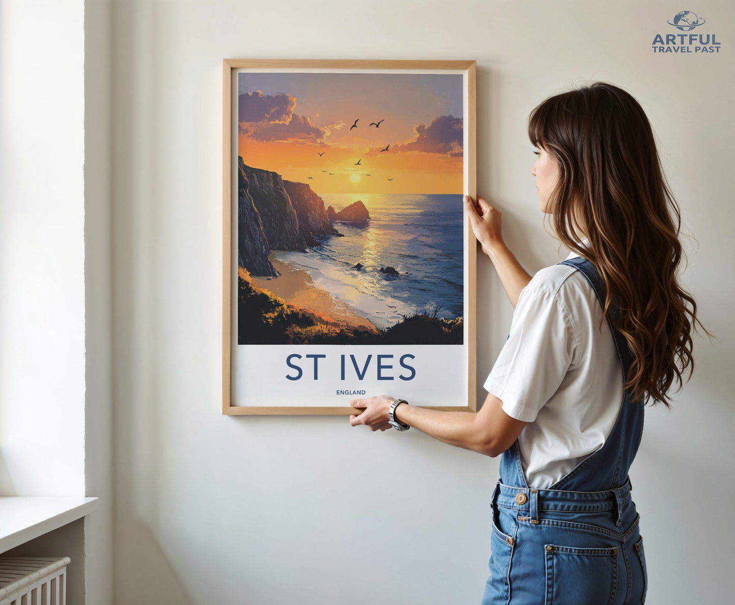 St Ives Poster - Cornwall Wall Art