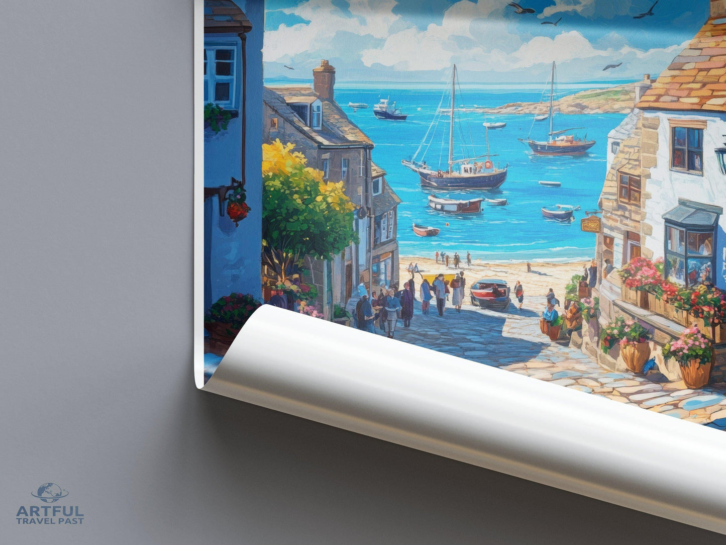 St Ives Poster - Cornwall Wall Art