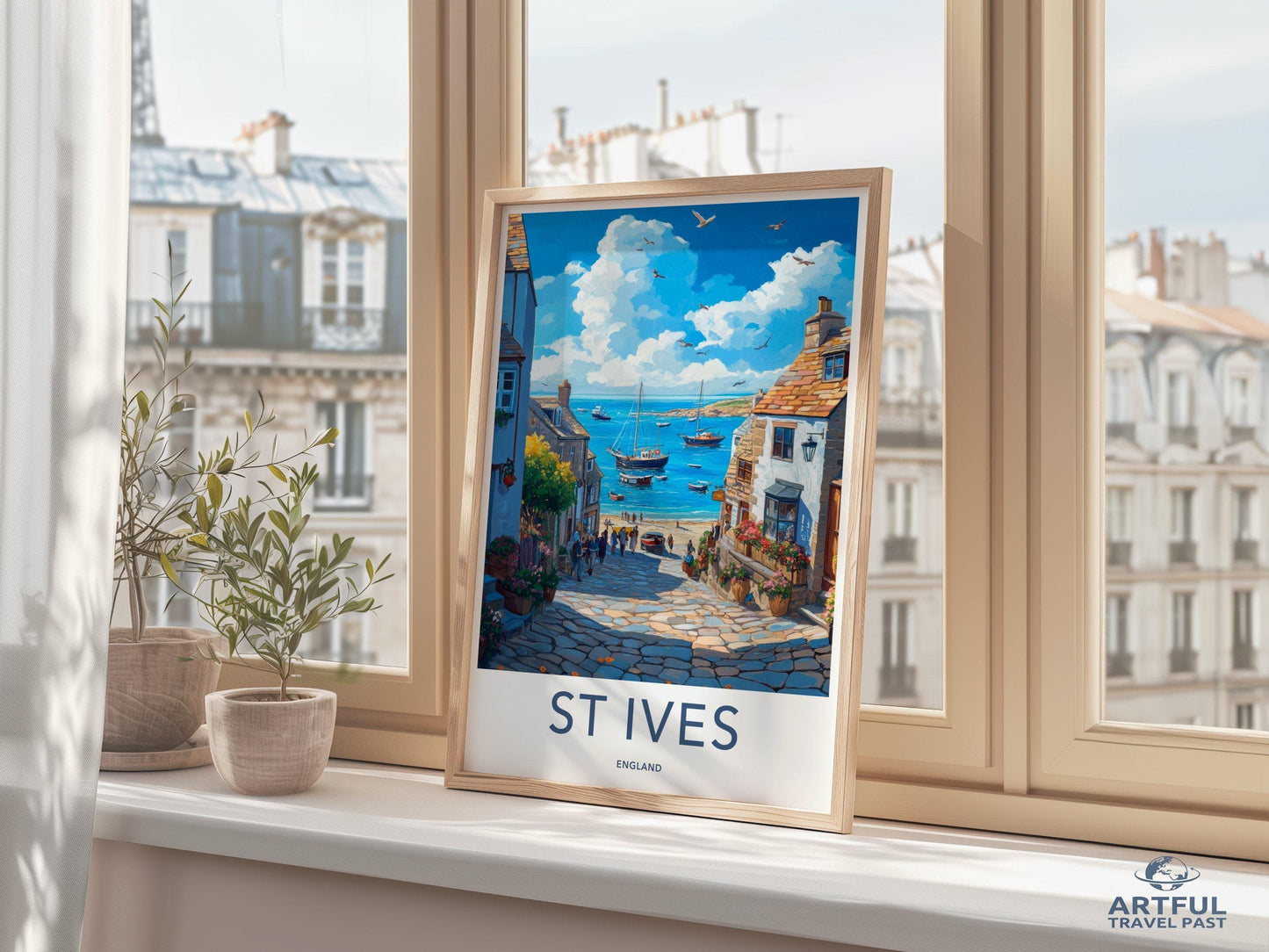 St Ives Poster - Cornwall Wall Art