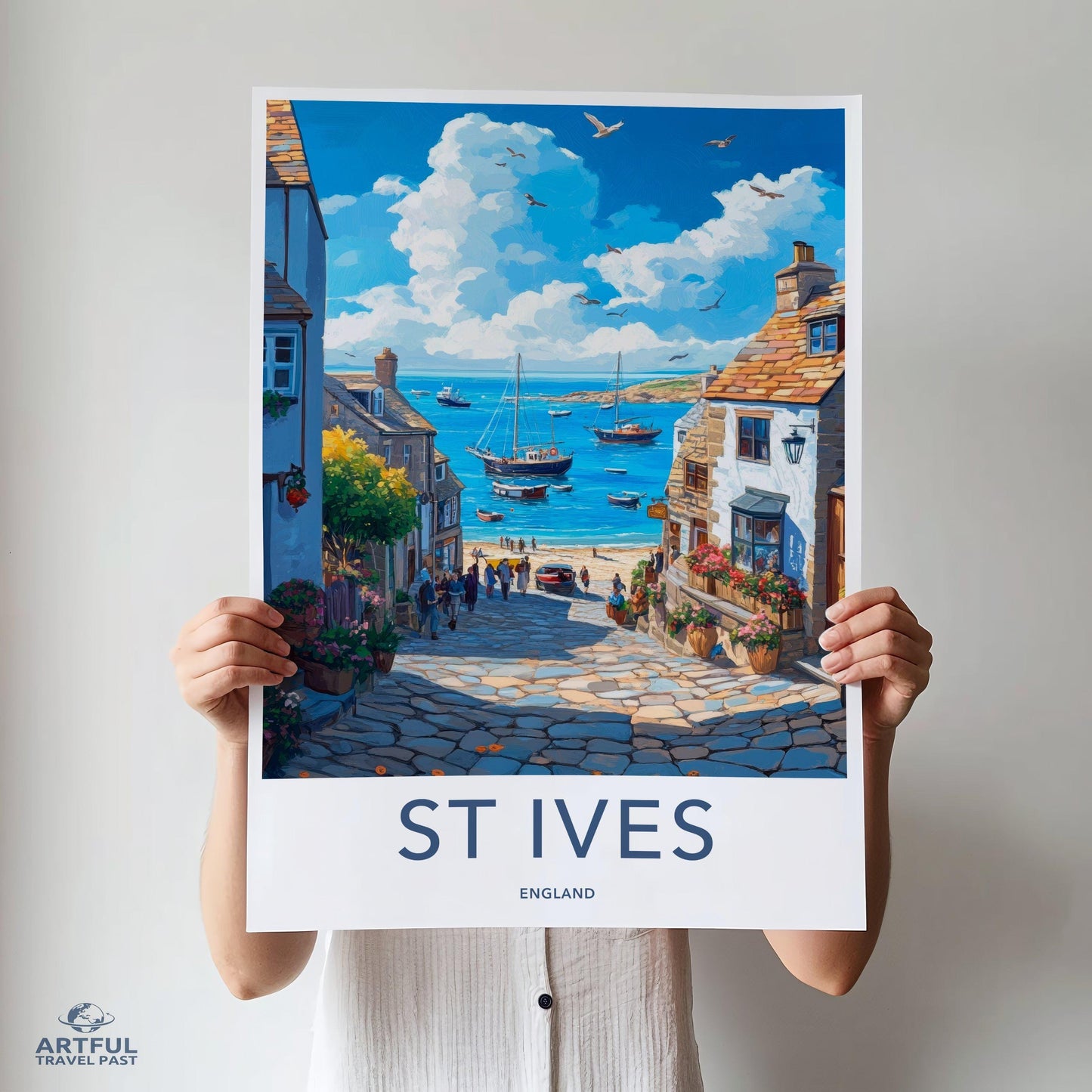 St Ives Poster - Cornwall Wall Art