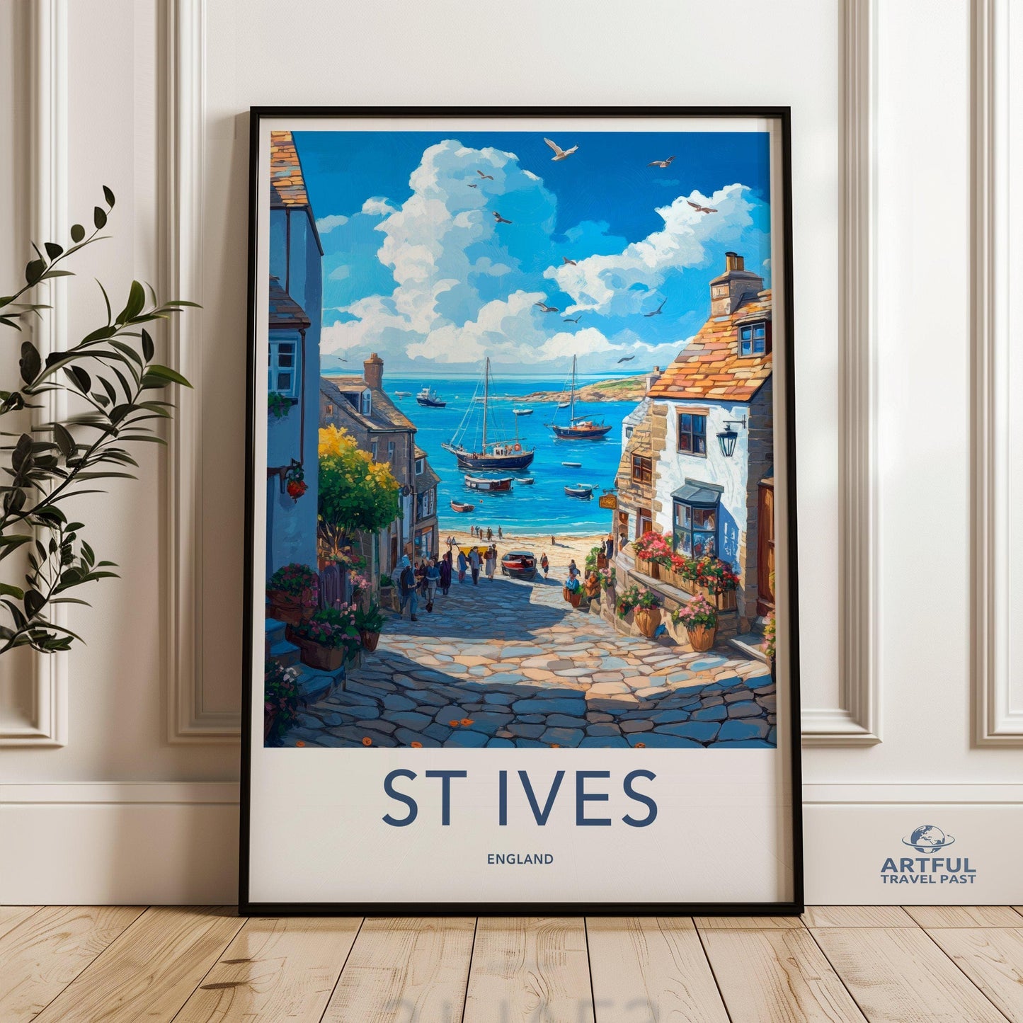 St Ives Poster - Cornwall Wall Art