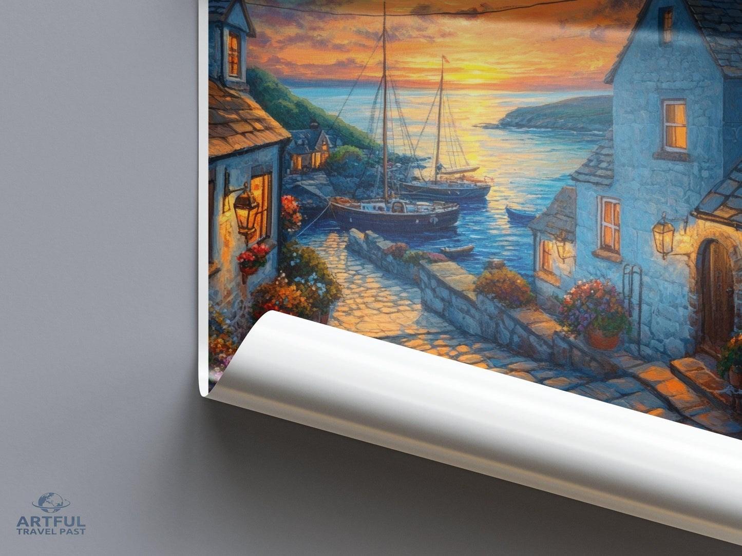 St Ives Poster - England Wall Art